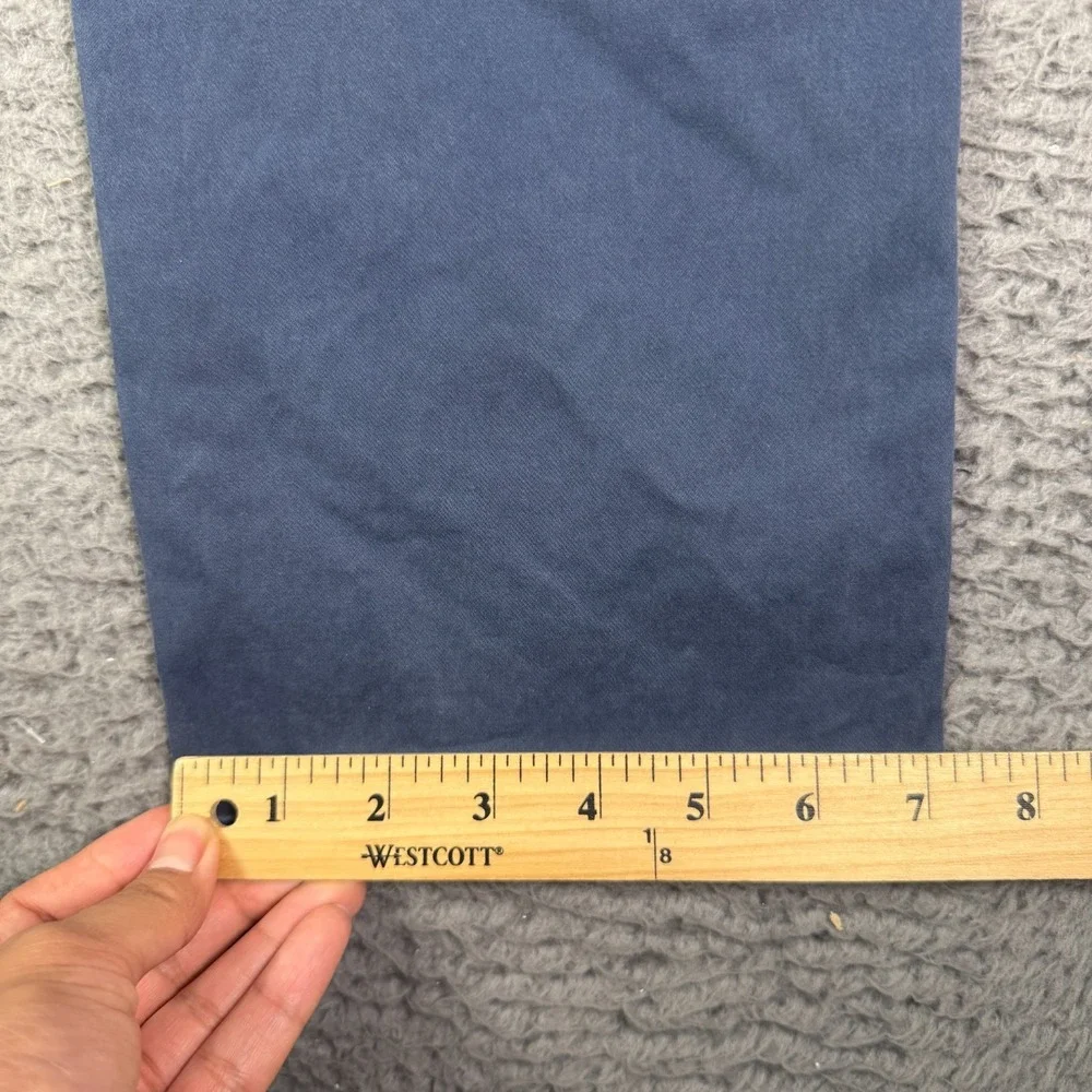 Peter Millar Crown Ultimate Sateen 5 Pocket Pants Mens 30x33 Blue Chino MF15B93